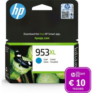 HP 953XL - Inktcartridge Cyan + Instant Ink tegoed