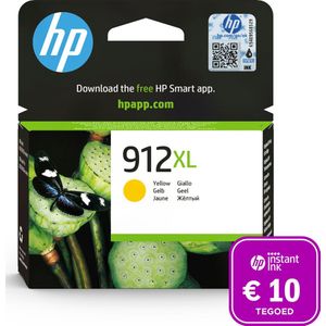 HP 912XL - Inktcartridge - Origineel - Hoge capaciteit - Geel + Instant Ink tegoed