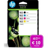 HP 963 XL - Inktcartridge - Kleur en Zwart - Met Instant Ink Tegoed