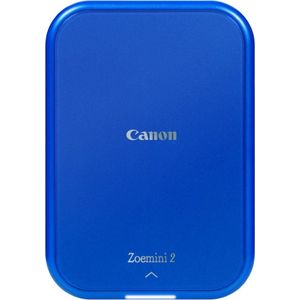 Canon Zoemini 2 - Mobiele Fotoprinter - met kaarten en plakboekjes - Blauw