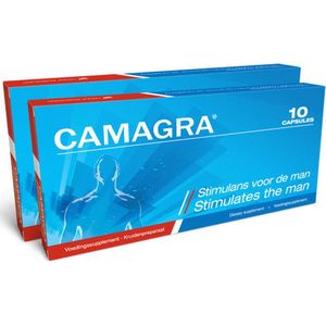 Camagra Man - Forte - Erectiepillen - 20 Caps - Natuurlijke Formule voor Mannen