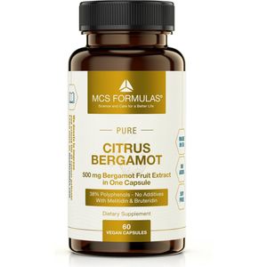 Citrus Bergamot - 500 mg - 60 vegetarian capsules - NO ADDITIVES