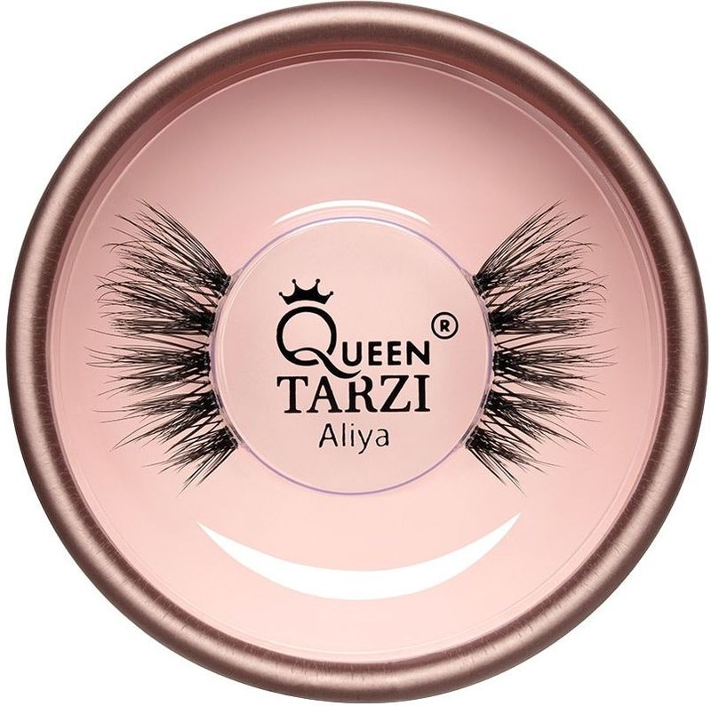 Queen Tarzi Aliya 3D Vegan Luxury Half Lash Nepwimpers 0