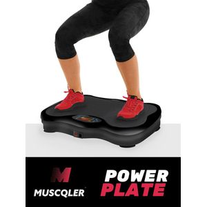 Muscqler PowerPlate Trilplaat - Fitness Trilplaat - Vibratieplaat - Trilplatform - Trilplaat voor Thuis