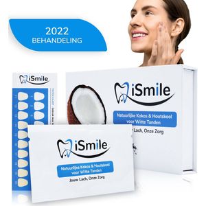 iSmile Whitening Strips - Tandenbleken - Zonder Peroxide -  Charcoal Teeth Whitening - Natuurlijk Witte Tanden