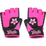 Gladts Hawai flower style sporthandschoenen - maat S -fitnesshandschoenen - geschikt voor fitness en cross trainingen - dames