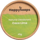 HappySoaps - Kokos & Limoen - Deodorant - 50g - Natuurlijke Formule