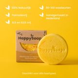 HappySoaps - Chamomile Down & Carry On - Shampoo Bar - Geel - 70gr - 100% Plasticvrij, Natuurlijk en Vegan