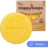 HappySoaps - Chamomile Down & Carry On - Shampoo Bar - Geel - 70gr - 100% Plasticvrij, Natuurlijk en Vegan