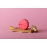 HappySoaps Shampoo Bar - You're One in a Melon - Krullen en Droog Haar - 100% Plasticvrij, Natuurlijk en Vegan - 70gr
