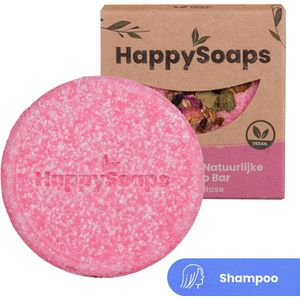 HappySoaps Shampoo Bar - La Vie en Rose - Alle Haartypes - 100% Plasticvrij, Natuurlijk en Vegan - 70gr