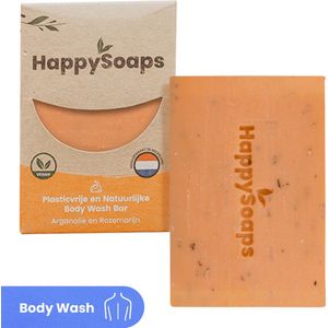 HappySoaps Arganolie & Rozemarijn Body Wash Bar