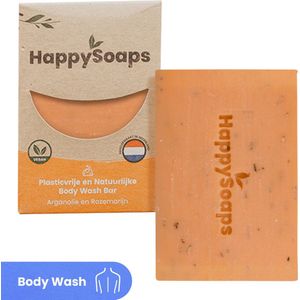 Happysoaps Happy Body Wash Bar - Arganolie En Rozemarijn