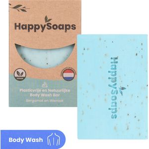 Happysoaps - Body Bar - Bergamot - Wierook - Plasticvrij