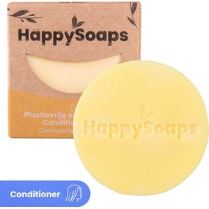 HappySoaps Conditioner Bar - Chamonile - Relaxation - Geblondeerd en Blond Haar - 100% Plasticvrij, Natuurlijk en Vegan - 65gr