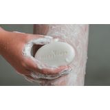 Happy Soaps -Natuurlijke - Scheerzeep - Kokos - Plasticvrij - Vegan - Dierproefvrij - 80 gram