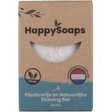 Happy Soaps - Happy Shaving Bar Munt - scheerzeep bar