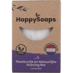 happysoaps Shaving bar lavendel 70g