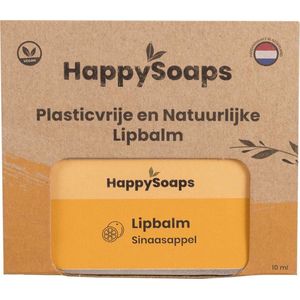 HappySoaps Lipbalm Sinaasappel 10 gr