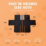 Hondendeken Auto Multi Rits inclusief Autogordel