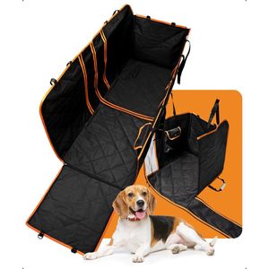 Mister Mill Hondendeken Auto Achterbank - Kofferbak - Enkele Stoel - Hondenkleed - Autodeken Hond Achterbank - Beschermhoes incl. Opberghoes en Hondenriem 137 x 147