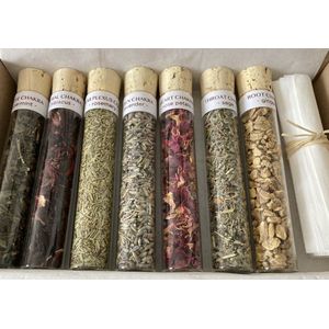 Nio organics - kruidenthee - 7 Chakra Herbal Tea set