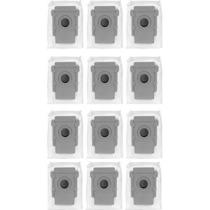 Stofzuigerzakken geschikt voor iRobot Roomba i3+ i6+ i7+ S9+ J9+ j7+ Robotstofzuiger - 12 stuks - van Zedar