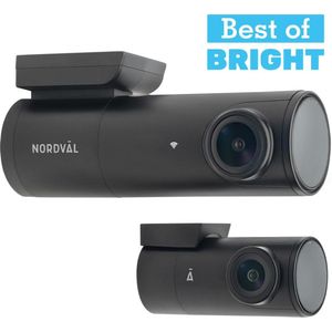 Nordväl DC102 Dashcam 2CH 2K + Wifi 32GB