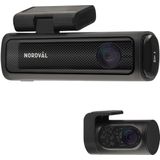 Nordväl - DC202-2CH - Dual Dashcam - 4K - Ingebouwde GPS - WiFi