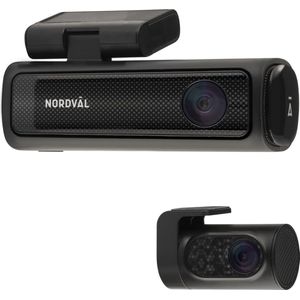 Nordväl - DC202-2CH - Dual Dashcam - 4K - Ingebouwde GPS - WiFi