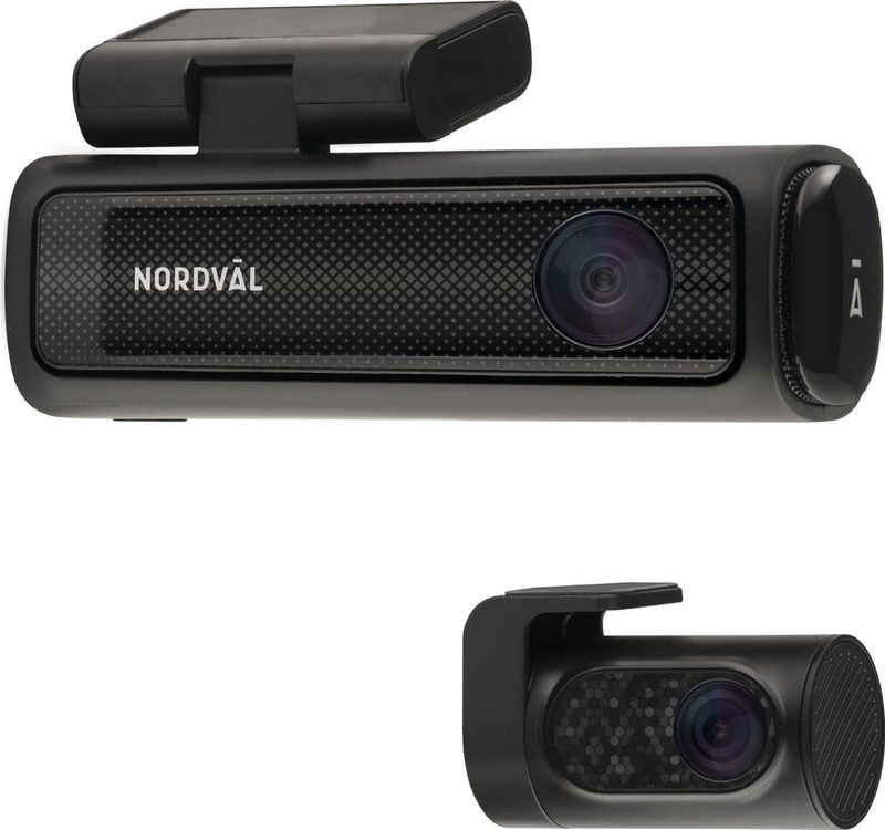Nordväl - DC202-2CH - Dual Dashcam - 4K - Ingebouwde GPS - WiFi