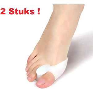 Teen Spreider - 2 Stuks - Hallux Valgus - Teen Corrector - Jicht Correctie - Teen rechtzetten - Kromme Tenen Corrector