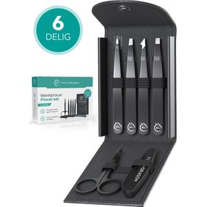 FreshDragon Pincet Epileer Set - Met Wenkbrauw Schaartje en Mesje - Tweezer