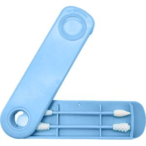 Herbruikbare Wattenstaafjes met vastzittende tipjes/uiteindes - Wasbare Wattenstaafjes Duurzaam - Oorstaafjes