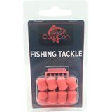 CarpCon Slow-Sinking Dumbells 'Pink' 14mm - incl. hair stoppers - 8 stuks