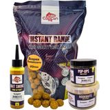 High Attract Voerpakket 'Scopex Sweetcorn' 20mm - Met 20mm Instant Range Boilies, Pop-Ups, Bait Smoke & Hookbaits - Karper voer/boilies