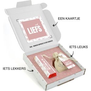THNX 3-in-1 combinatie cadeau THNX - Bedankt cadeautje - zomaar - brievenbuscadeau chocoladereep + zakje bloemzaadjes - Tony's Chocolonely - Cadeaupakket vrouw