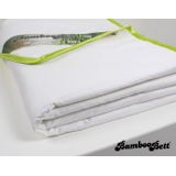 BambooBett - Zomerdekbed - 100% Bamboe - Licht en Ventilerend - Eenpersoons