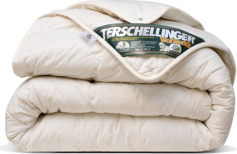 Terschellinger | Luxe 4 Seizoenen 100% IWS Zuiver Scheer wollen Dekbed| Zomer én winterdekbed |All Season |