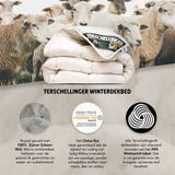 Terschellinger | Winter wollen dekbed | 100% IWS Zuiver Scheerwollen Enkel Dekbed