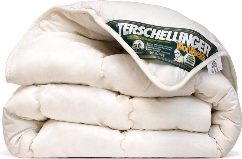 Terschellinger | Winter wollen dekbed | 100% IWS Zuiver Scheerwollen Enkel Dekbed