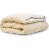 Terschellinger Wollen Onderdeken |100% IWS Zuiver Scheer Wollen Topper |Puur Natuur Topdek - 80x210