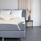 Terschellinger Wollen Onderdeken |100% IWS Zuiver Scheer Wollen Topper |Puur Natuur Topdek - 90x210