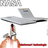 Comforter|topper NASA-VISCO-Traagschuim topmatras|6,5cm dik|CoolTouch VISCO VENTI-foam Topdek matras 180x210cm