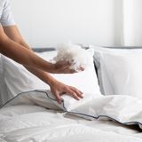 Fabiola Oostenrijks dons winterdekbed| Halfdons dekbed| Luxe en lekker zwaar donsdeken| extra lang