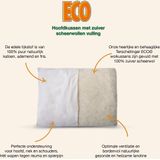 Tershellinger Eco Wollen Hoofdkussen - IWS Gecertificeerd Zuiver Scheer Wollen Kussen