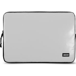 MacBook Air hoes van gerecycled materiaal (duurzaam) - Grijze laptop sleeve/case voor de MacBook Air 13 inch M3/M2 (2023/2024)