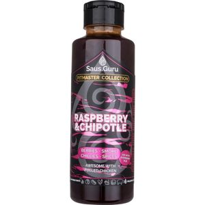 Saus.Guru - Raspberry & Chipotle - Knijpfles 500 ml