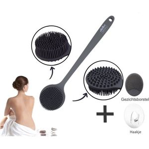 Blubs® Badborstel - Dry brush - Grijs