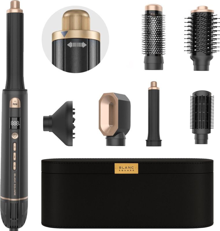BS Airstyler - Multistyler Pro - Föhnborstel - 8 in 1 - Luxe opbergcase + Krul Diffuser